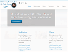 Tablet Screenshot of juliekaylin.com